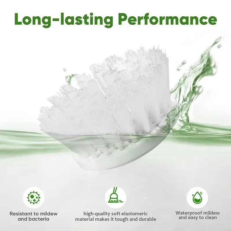 Revolutionize Your Cleaning Routine with the Cordless Electric Spin Scrubber - 5-in-1 Tool with Interchangeable Brush Heads and Adjustable Handle