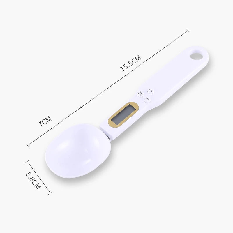 Báscula cuchara digital de cocina 0,1-500g
